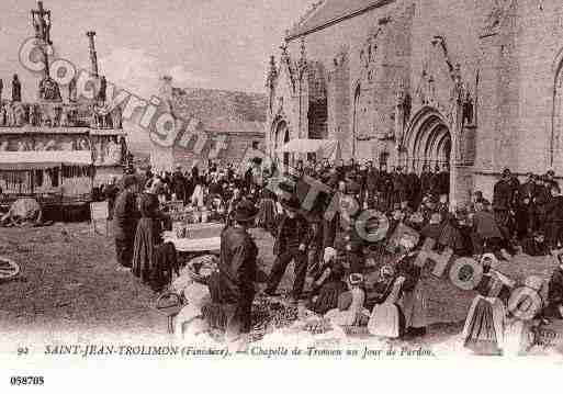 Ville de SAINTJEANTROLIMON, carte postale ancienne Ville de SAINTJEANTROLIMON, carte postale ancienne