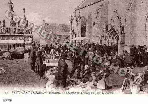 Ville de SAINTJEANTROLIMON, carte postale ancienne