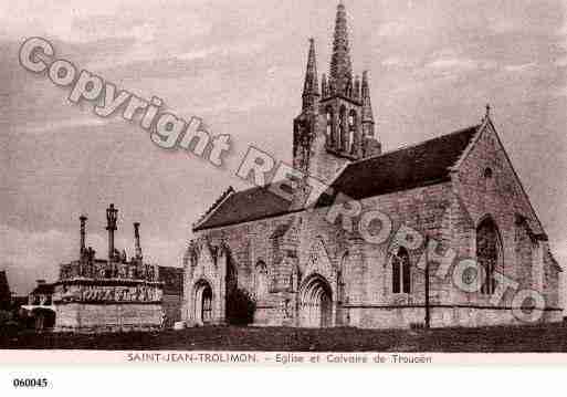 Ville de SAINTJEANTROLIMON, carte postale ancienne