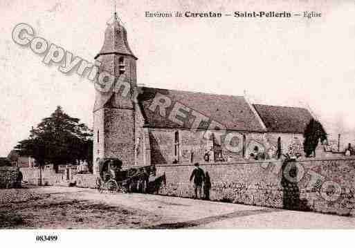 Ville de SAINTPELLERIN, carte postale ancienne