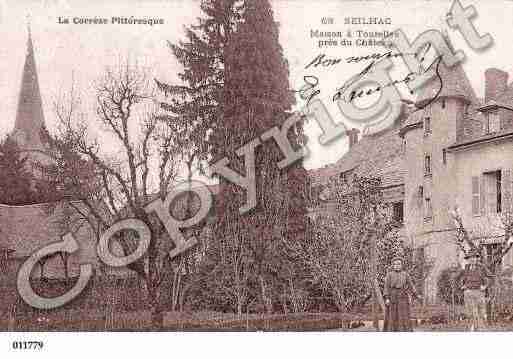 Ville de SEILHAC, carte postale ancienne