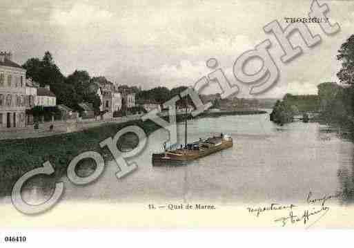 Ville de THORIGNYSURMARNE, carte postale ancienne