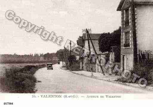 Ville de VALENTON, carte postale ancienne