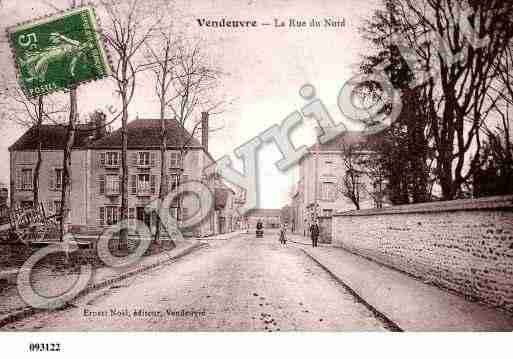 Ville de VENDEUVRESURBARSE, carte postale ancienne