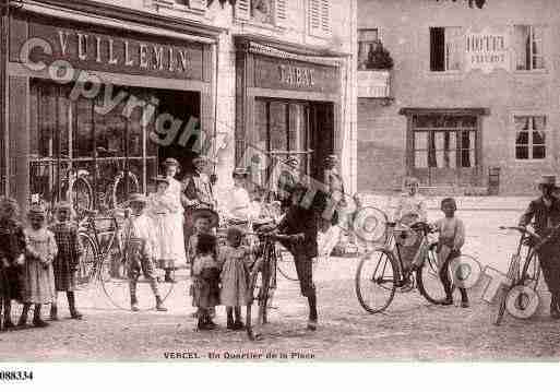 Ville de VERCEL, carte postale ancienne