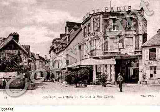 Ville de VERNON, carte postale ancienne