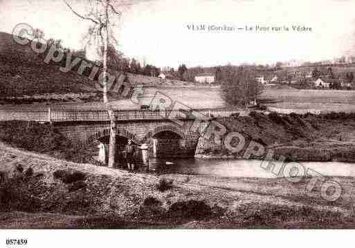 Ville de VIAM, carte postale ancienne