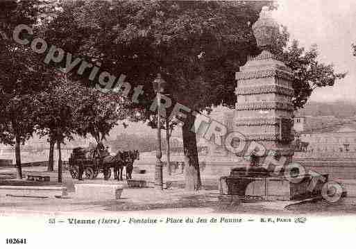 Ville de VIENNE, carte postale ancienne