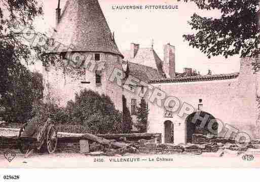 Ville de VILLENEUVE, carte postale ancienne