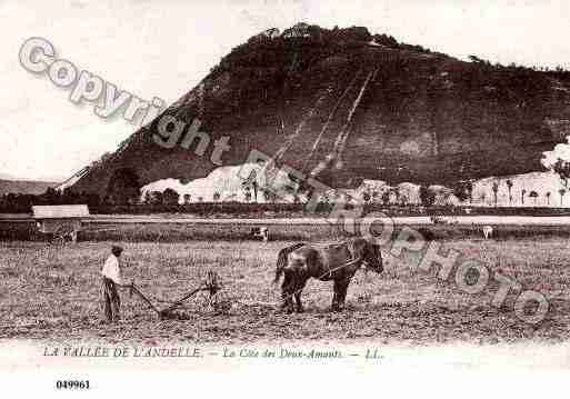 Ville de AMFREVILLESOUSLESMONTS, carte postale ancienne