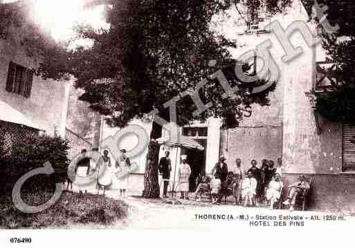 Ville de ANDON, carte postale ancienne