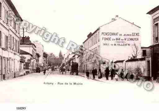 Ville de ANTONY, carte postale ancienne