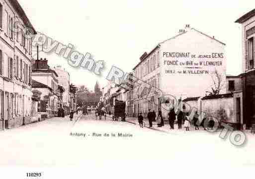 Ville de ANTONY, carte postale ancienne