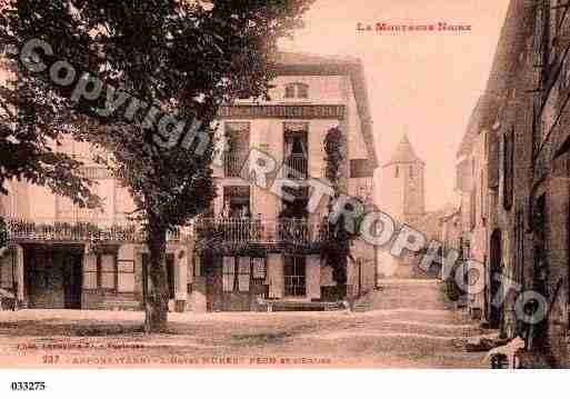 Ville de ARFONS, carte postale ancienne