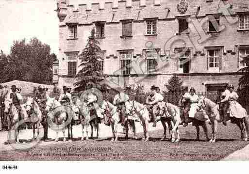 Ville de AVIGNON, carte postale ancienne