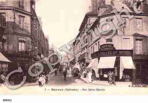 Ville de BAYEUX, carte postale ancienne