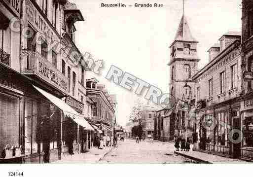 Ville de BEUZEVILLE, carte postale ancienne