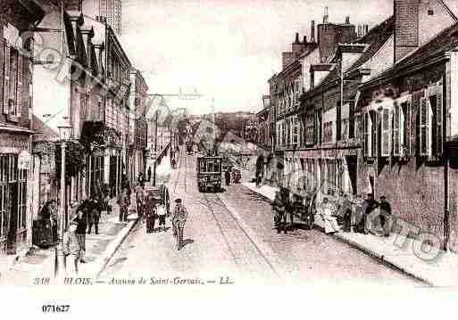 Ville de BLOIS, carte postale ancienne