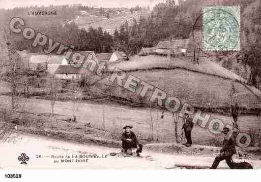 Ville de BOURBOULE(LA), carte postale ancienne