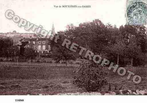Ville de BOUXIERESAUXDAMES, carte postale ancienne