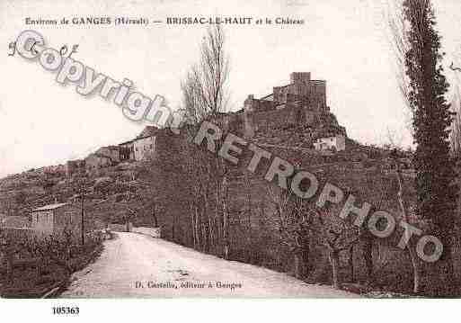 Ville de BRISSAC, carte postale ancienne