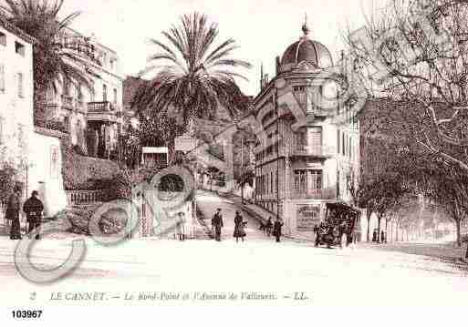 Ville de CANNET(LE), carte postale ancienne