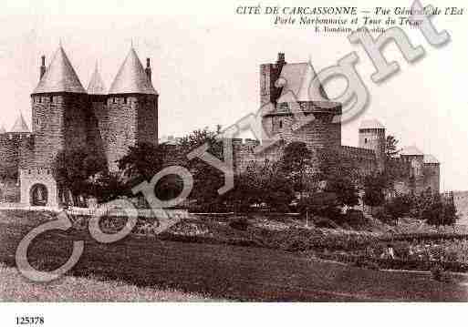 Ville de CARCASSONNE, carte postale ancienne