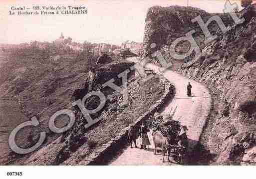 Ville de CHALIERS, carte postale ancienne