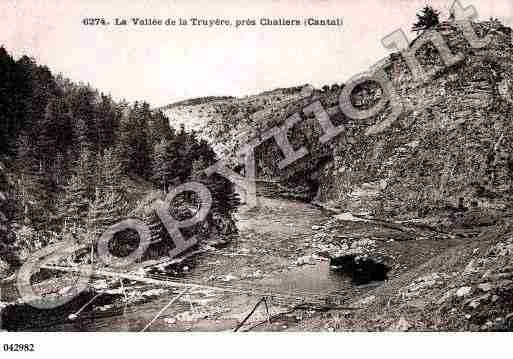 Ville de CHALIERS, carte postale ancienne