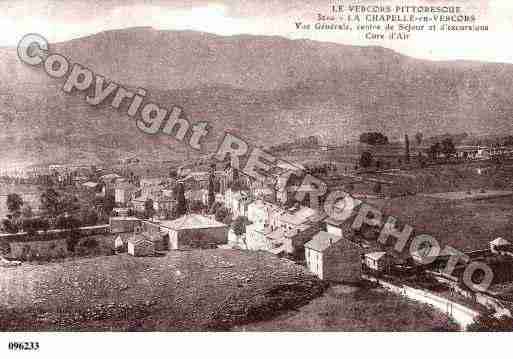 Ville de CHAPELLEENVERCORS(LA), carte postale ancienne