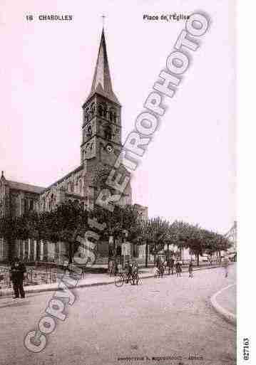 Ville de CHAROLLES, carte postale ancienne