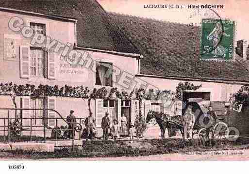 Ville de CHAUME(LA), carte postale ancienne