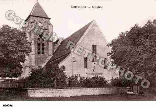 Ville de CHEVILLYLARUE, carte postale ancienne