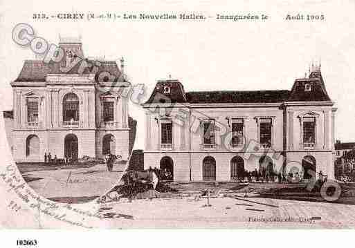 Ville de CIREYSURVEZOUZE, carte postale ancienne