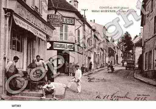 Ville de CONDEENBRIE, carte postale ancienne