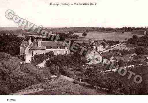 Ville de DONZY, carte postale ancienne Ville de DONZY, carte postale ancienne