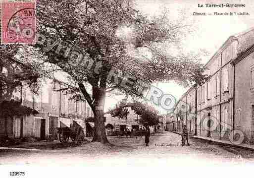 Ville de DUNES, carte postale ancienne