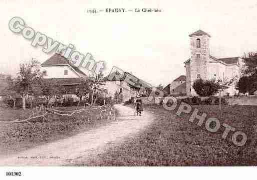 Ville de EPAGNY, carte postale ancienne