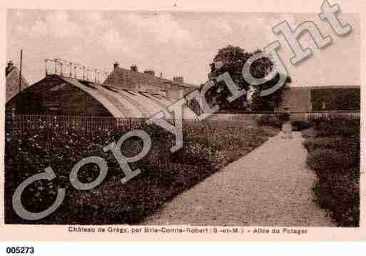 Ville de EVRYGREGYSURYERRE, carte postale ancienne Ville de EVRYGREGYSURYERRE, carte postale ancienne