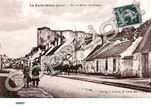 Ville de FERTEMILON(LA), carte postale ancienne