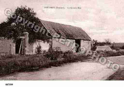 Ville de FESCAMPS, carte postale ancienne