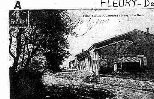 Ville de FLEURYDVTDOUAUMONT, carte postale ancienne