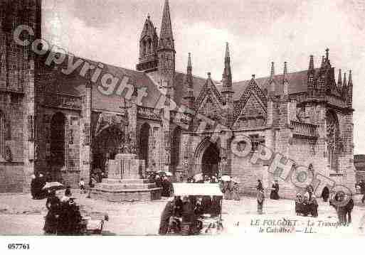 Ville de FOLGOET(LE), carte postale ancienne