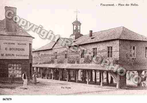 Ville de FOUCARMONT, carte postale ancienne