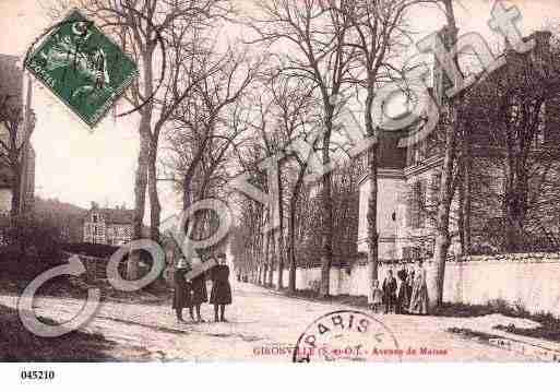 Ville de GIRONVILLESURESSONNE, carte postale ancienne