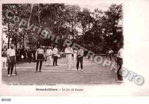 Ville de GRANDVILLIERS, carte postale ancienne