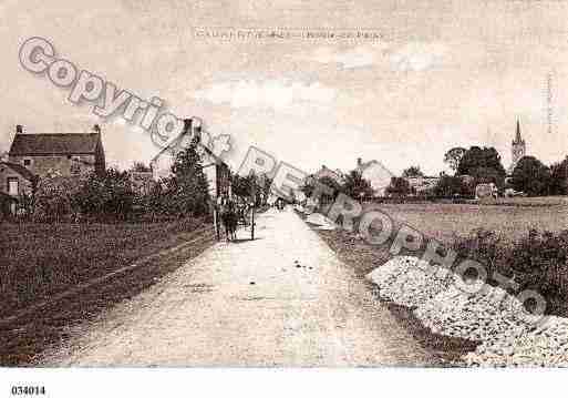 Ville de GUILLONVILLE, carte postale ancienne