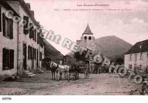 Ville de ISSOR, carte postale ancienne