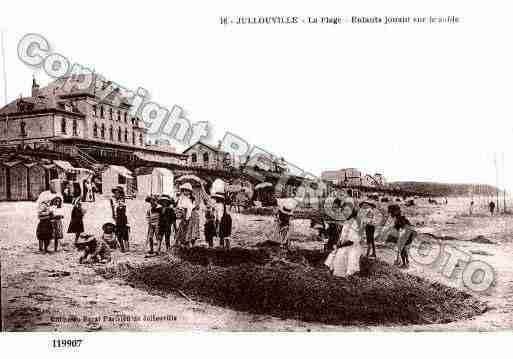 Ville de JULLOUVILLE, carte postale ancienne