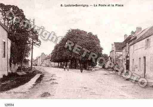 Ville de LADOIXSERRIGNY, carte postale ancienne